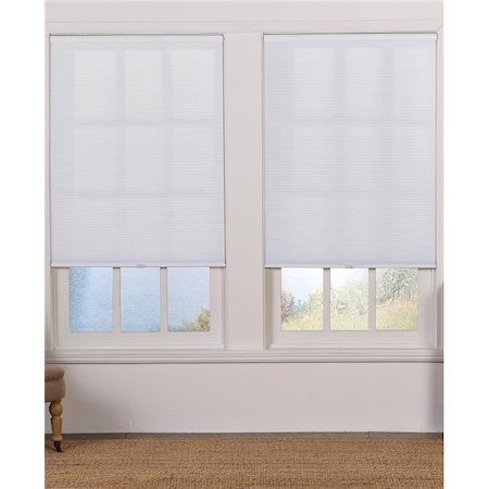 Safe Styles UBC42X64WT Cordless Light Filtering Cellular Shade; White - 42 X 64 In.